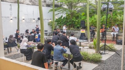 Suasana Roadshow Bintang Muda Lokananta Vol.2 di Laiv at Tandean, Semarang, 7 Desember 2025 (foto: Lokananta)