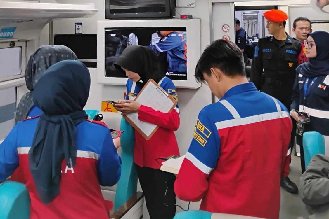 KAI DAOP 4 Semarang bersiap menghadapi Nataru (foto: PT KAI)