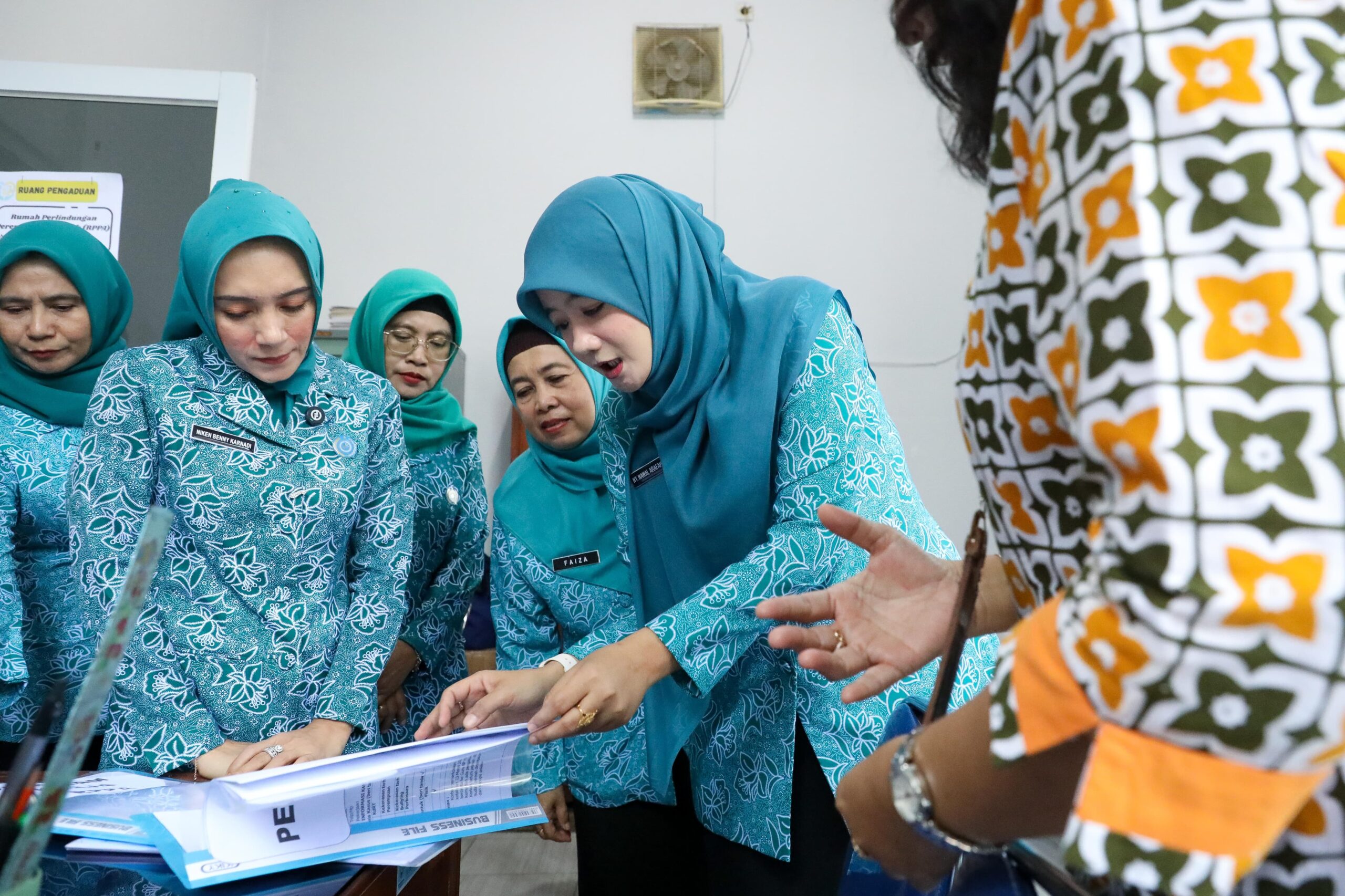 Nawal Arafah Yasin apresiasi RPPA Boja Kendal yang tangani 5 kasus kekerasan (foto: Pemprov Jateng)