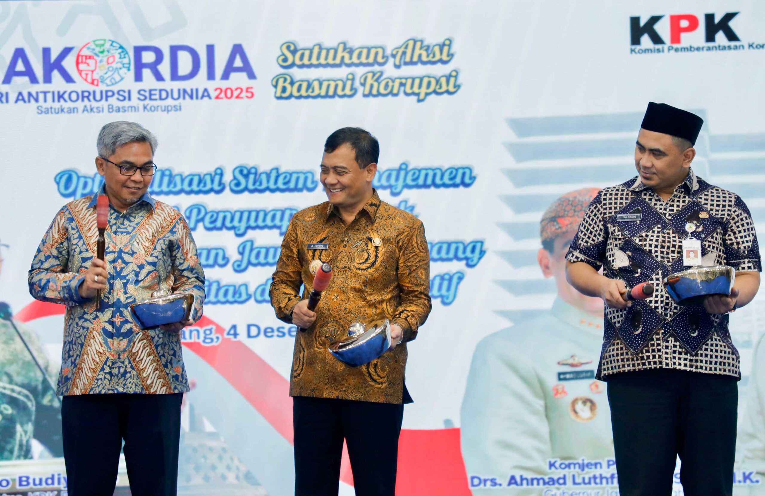 KPK puji kinerja antikorupsi di Jawa Tengah (foto: Pemprov Jateng)