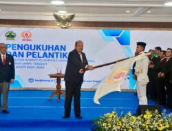 Pengurus KONI Jateng 2025–2029 Dilantik, Jawa Tengah Siap Jadi Tuan Rumah Ajang Olahraga Nasional
