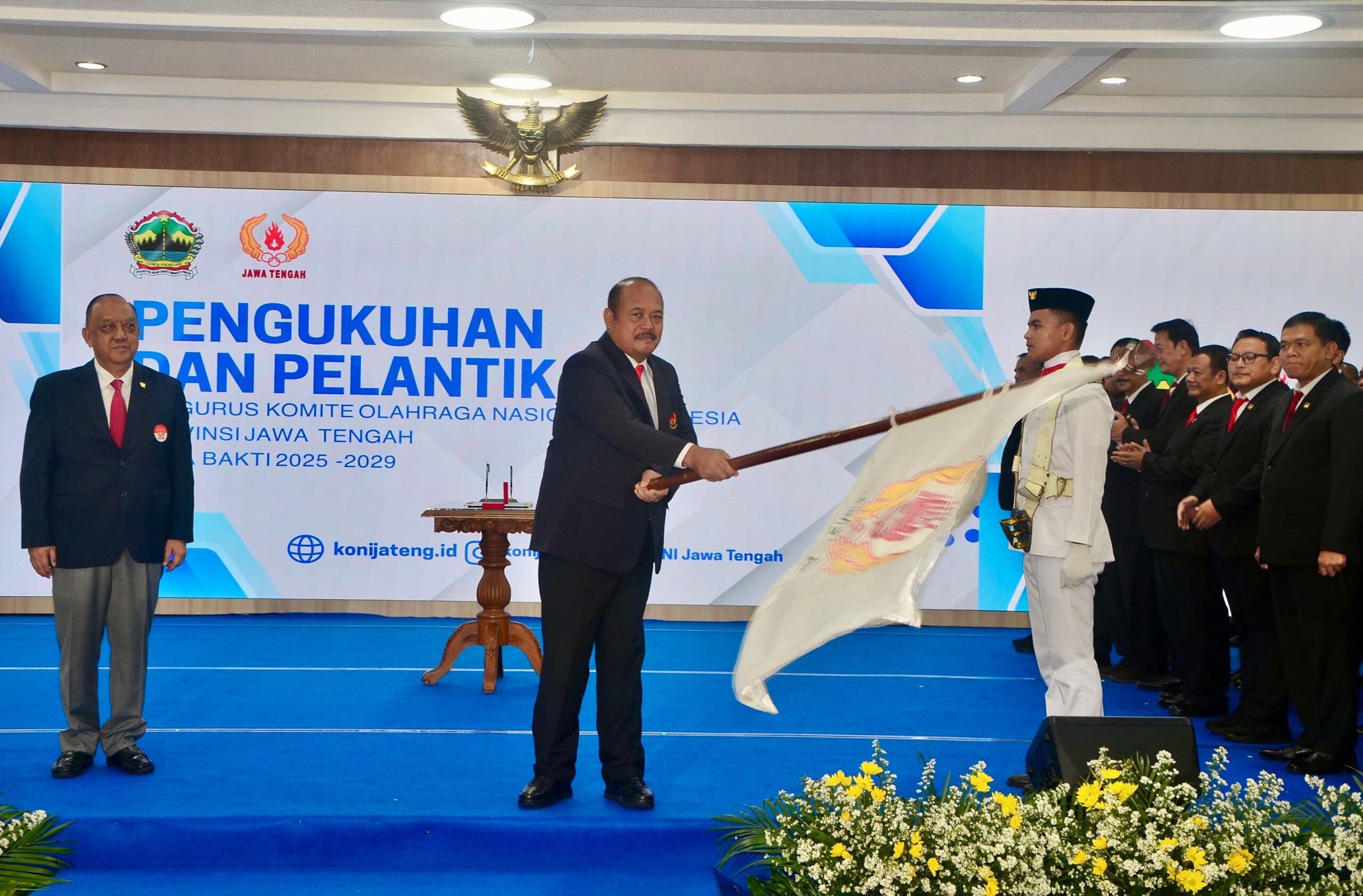 Pelantikan Pengurus KONI Jateng 2025–2029, Jumat 5 Desember 2025 (Pemprov Jateng)