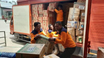 Bantuan logistik dan personel dari Jateng sudah tiba di Sumbar, Kamis 4 Desember 2025 (foto: Pemprov Jateng)