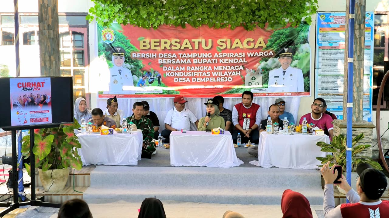 Pemkab Kendal luncurkan kanal aduan Curhat Mbak Tika (foto: Pemkab Kendal)