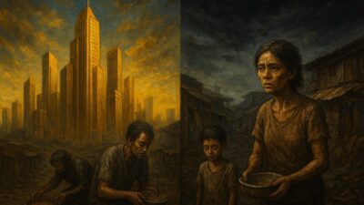 ilustrasi kemiskinan (AI Generated)