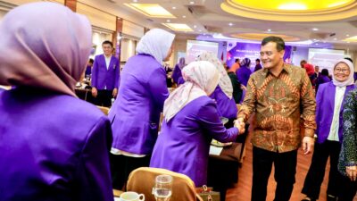 Gubernur Jawa Tengah Ahmad Luthfi saat memberikan sambutan pelantikan PDGI Jateng di Semarang 13 Desember 2025 (foto: Pemprov Jateng)