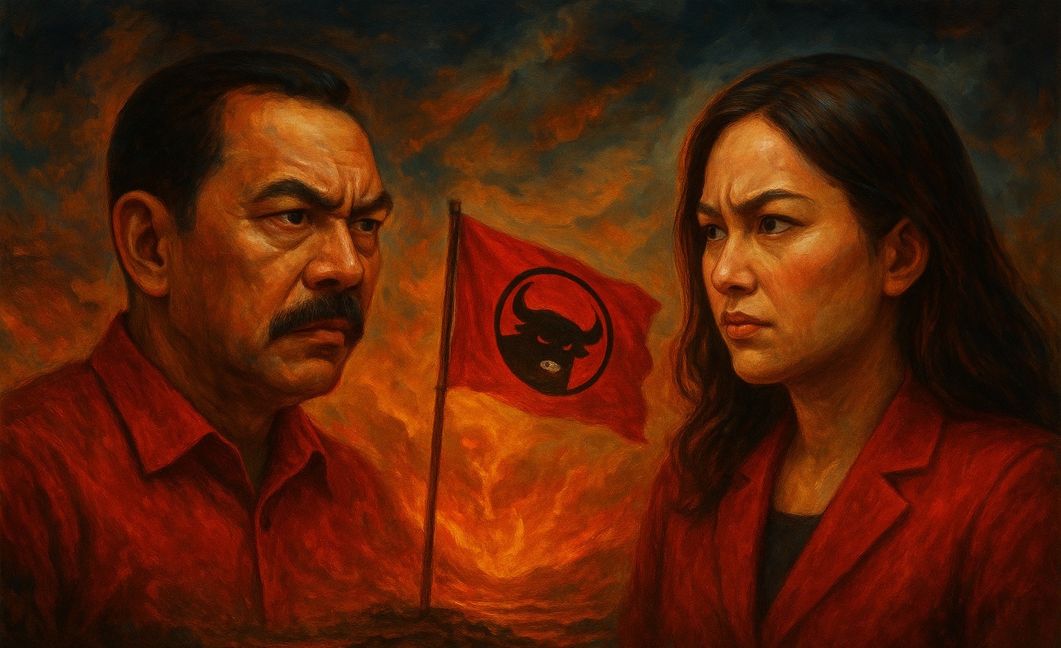 Konferda PDIP Jateng (AI Generated)