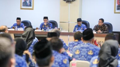 Suasana Rapat Evaluasi Desa Dampingan 2025 yang dihadiri OPD, perguruan tinggi, dan perwakilan desa di Jawa Tengah (foto: Pemprov Jateng)