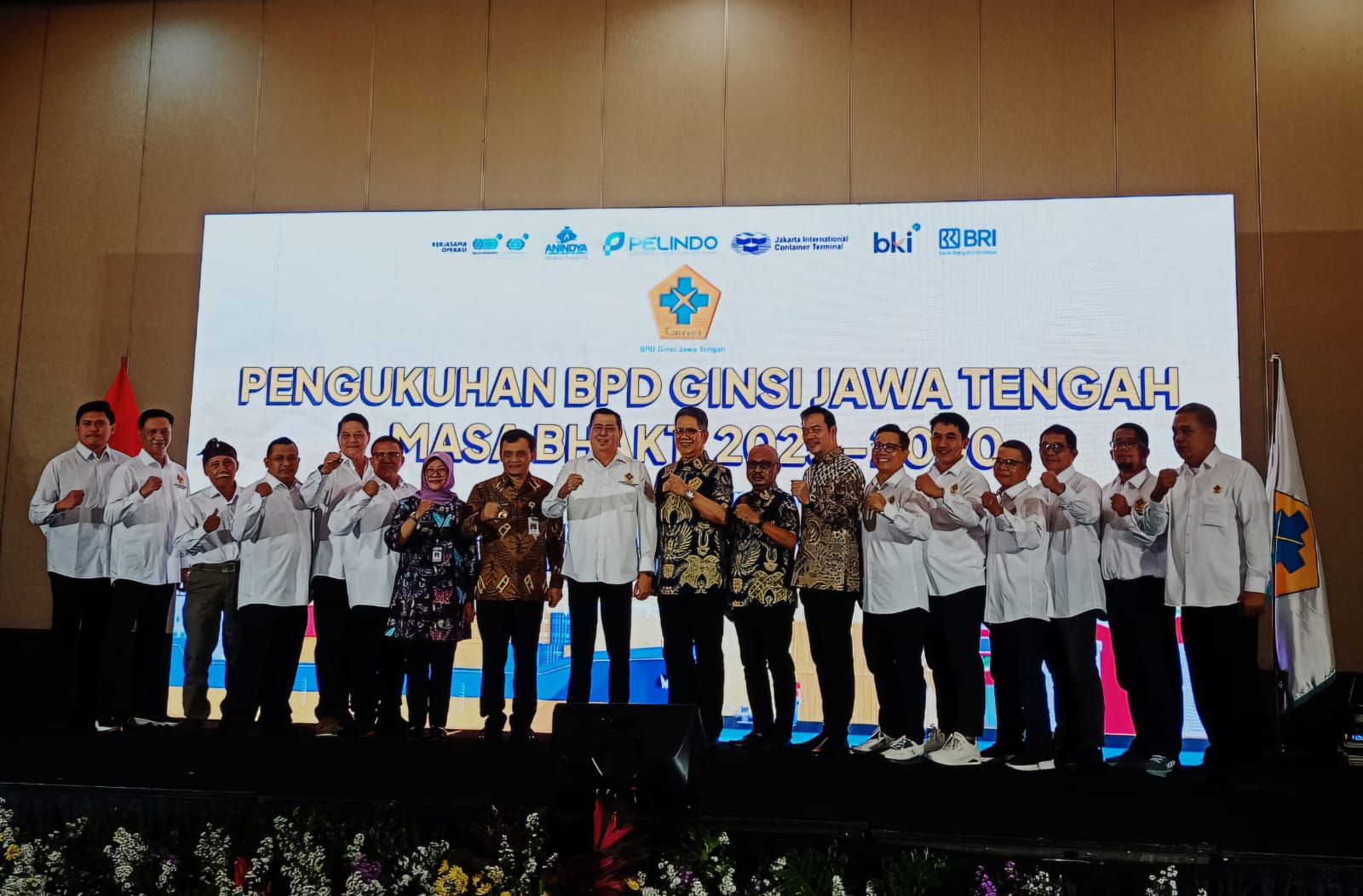 pengukuhan BPD GINSI Jateng, Kamis 18 Desember 2025 (foto: dok GINSI Jateng)