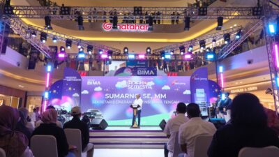 Suasana meriah penarikan undian Tabungan BIMA Bank Jateng (foto: Bank Jateng)