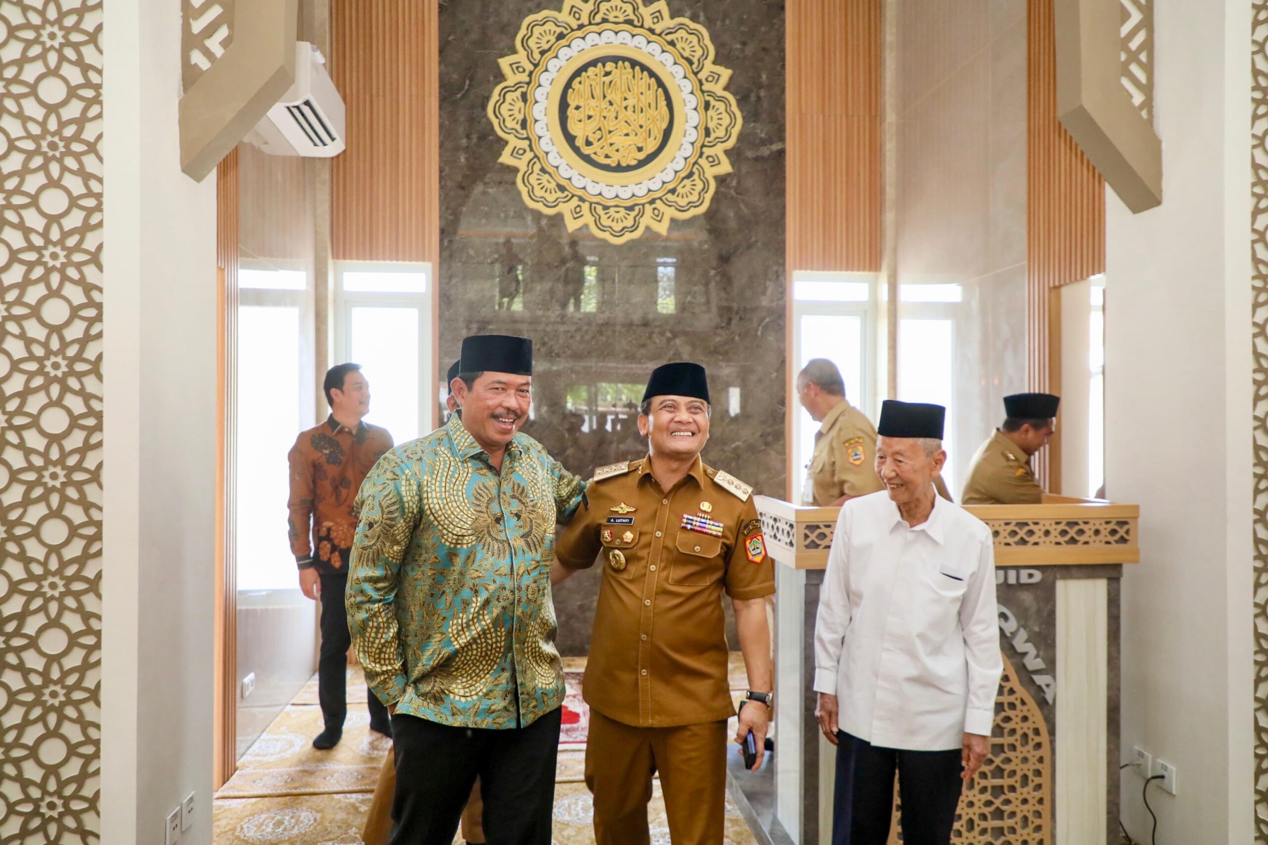 Masjid At-Taqwa baru mampu menampung hingga 1.005 jemaah, jauh lebih besar dari sebelumnya (foto: Pemprov Jateng)