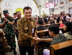 Malam Natal di Semarang, Gubernur Jateng Tegaskan Toleransi dan Keamanan