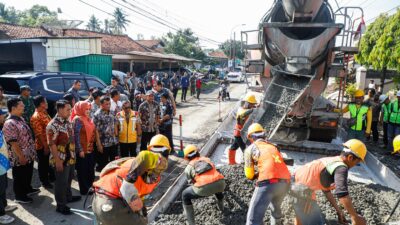 infrastruktur jalan Jateng digenjot selama 2025 (foto: Pemprov Jateng)