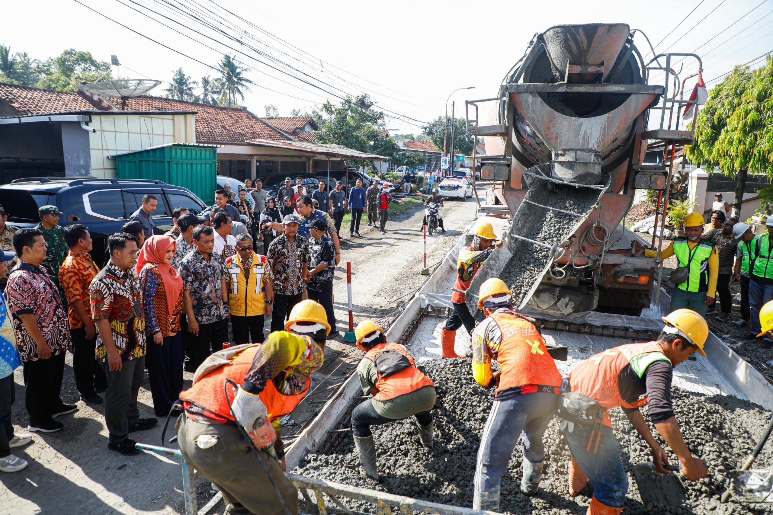 infrastruktur jalan Jateng digenjot selama 2025 (foto: Pemprov Jateng)