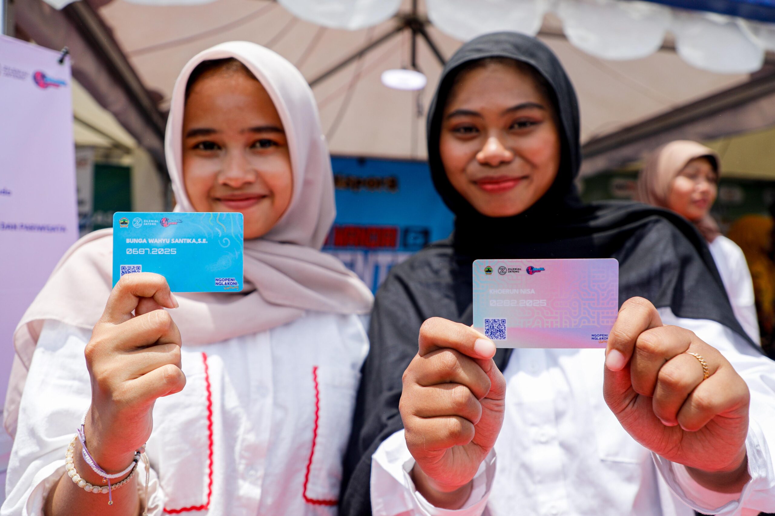 Generasi muda memanfaatkan Kartu Zilenial untuk pelatihan kewirausahaan di Kecamatan Berdaya (foto: Pemprov Jateng)