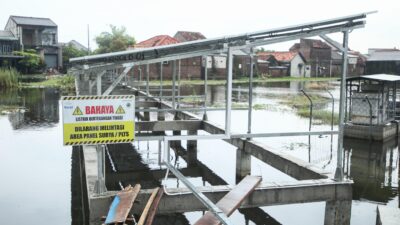 Jateng Resmikan Pompa Surya di Sayung, Atasi Rob Lebih Ramah Lingkungan