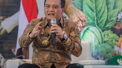 Gubernur Jateng Ahmad Luthfi pada peringatan Hari Desa Nasional di Boyolali (Foto: dok/Jatengprov)