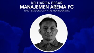 Asisten pelatih Arema FC, Kuncoro, wafat di Stadion Gajayana