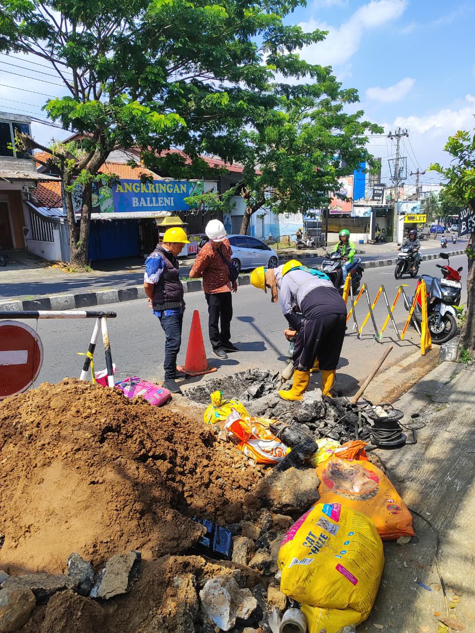 PDAM Tirta Moedal Semarang bergerak usai viral hidran tertutup cor di Pedurungan