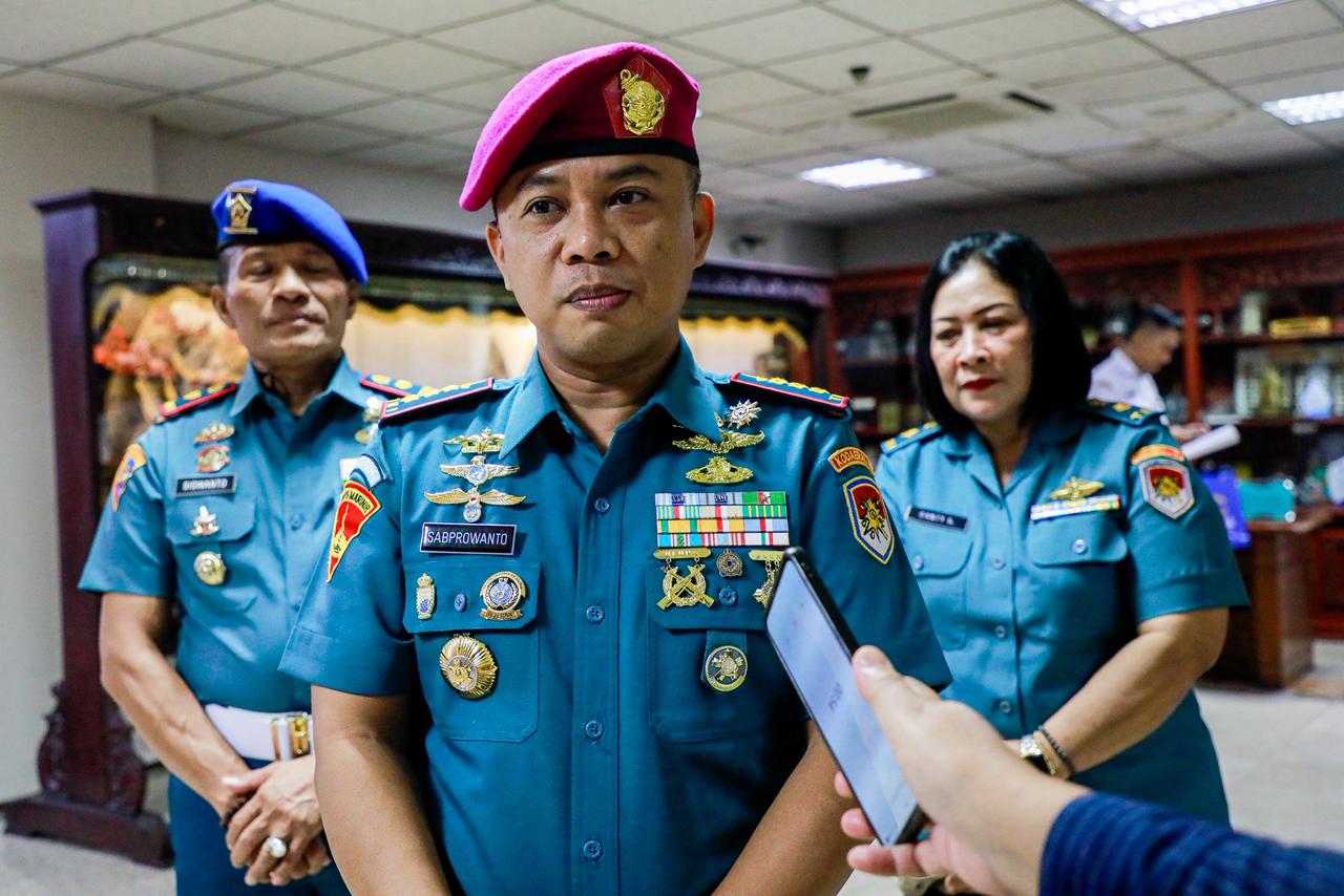 Danlanal Semarang Kolonel Marinir Sabprowanto (foto: Pemprov Jateng)