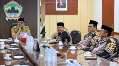 Wagub Jateng Taj Yasin Maimoen menerima audiensi LDK PW Muhammadiyah Jateng, Senin 12 Januari 2026 (foto: Pemprov Jateng)
