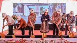 Gubernur Jateng Ahmad Luthfi menghadiri groundbreaking Cluster Sakalint Green Residential di Semarang, 13 Januari 2026 (foto: Pemprov Jateng)