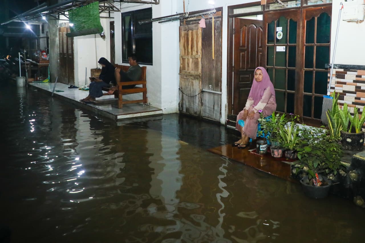 Banjir terjadi di beberapa wilayah di Pantura Jawa Tengah (foto: Pemprov Jateng)