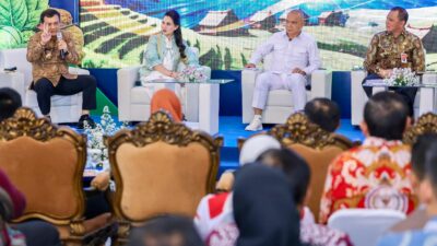 Gubernur Jawa Tengah Ahmad Luthfi menyampaikan paparan dalam Lokakarya Desa/Kelurahan Berprestasi di Boyolali, Rabu 14 Januari 2026 (foto: Pemprov Jateng)