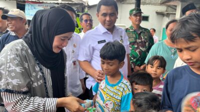 Bunda PAUD Jateng Pastikan Gizi dan Edukasi Anak di Pengungsian Pati