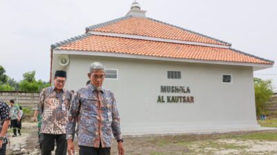 ekda Jateng Sumarno meresmikan Mushola Al Kautsar di RPS Disabilitas Mental Jeruklegi, Cilacap, Kamis 22 Januari 2026 (foto: Pemprov Jateng)