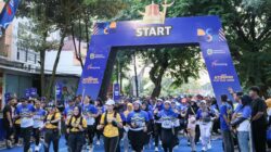Donasi Rp100 Juta Warnai Pati KORPRI Fun Run 2026