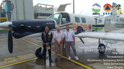 Operasi Modifikasi Cuaca Jateng (foto: Pemprov Jateng)