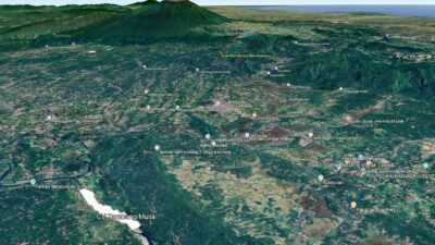 Curah hujan ekstrem di kawasan hulu Gunung Slamet memicu banjir bandang dan tanah longsor. (foto: Pemprov Jateng)