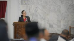 Wali Kota Semarang Agustina Wilujeng dalam rapat paripurna pengesahan Perda Pesantren, Selasa 30 Desember 2025 (foto: Pemkot Semarang)