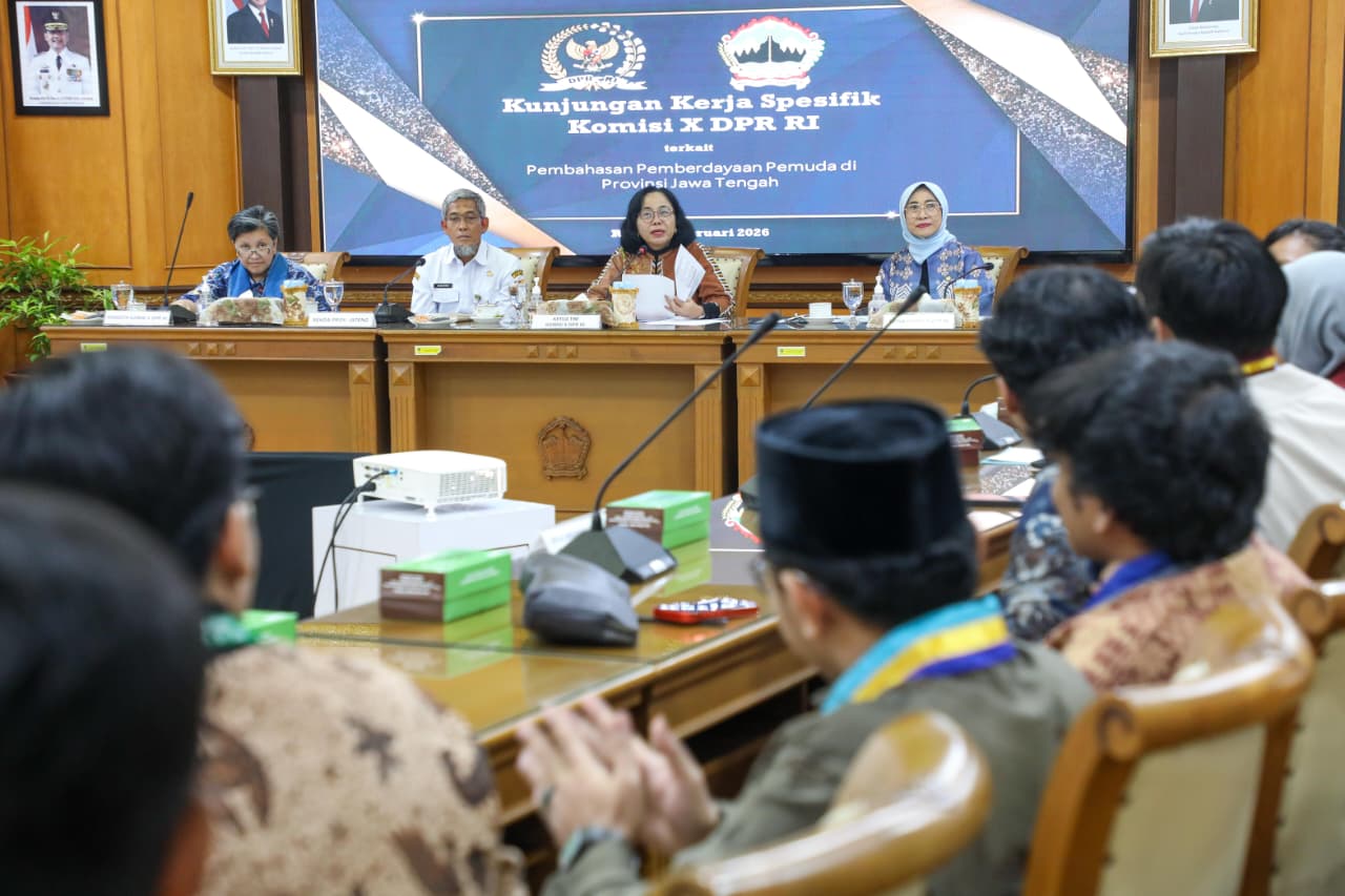 Kunjungan Kerja Komisi X DPR RI di Jateng, Rabu 4 Februari 2026 (foto: Pemprov Jateng)