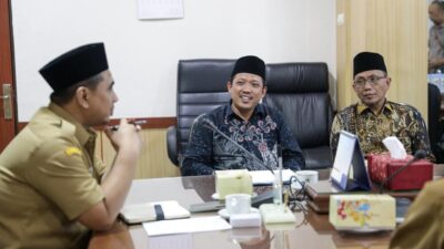 Wakil Gubernur Jateng Gus Yasin saat audiensi dengan Paguyuban Madrasah Aliyah Margoyoso di Semarang, Senin 9 Februari 2026 (foto: Pemprov Jateng)