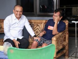 Ahmad Luthfi Tenangkan Warga Terdampak Tanah Amblas di Semarang