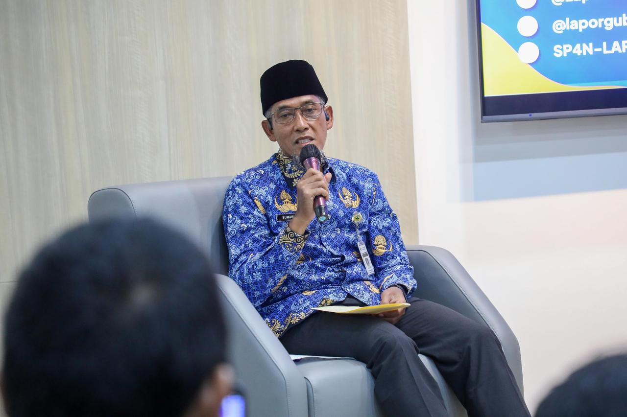 Sekda Jateng Sumarno menegaskan tidak ada kenaikan PKB 2026, justru diskon 5 persen hingga akhir tahun (foto: Pemprov Jateng)