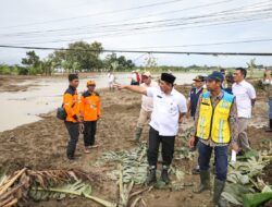 Gus Yasin Pastikan Perbaikan Tanggul Sungai Tuntang Rampung Hari Ini