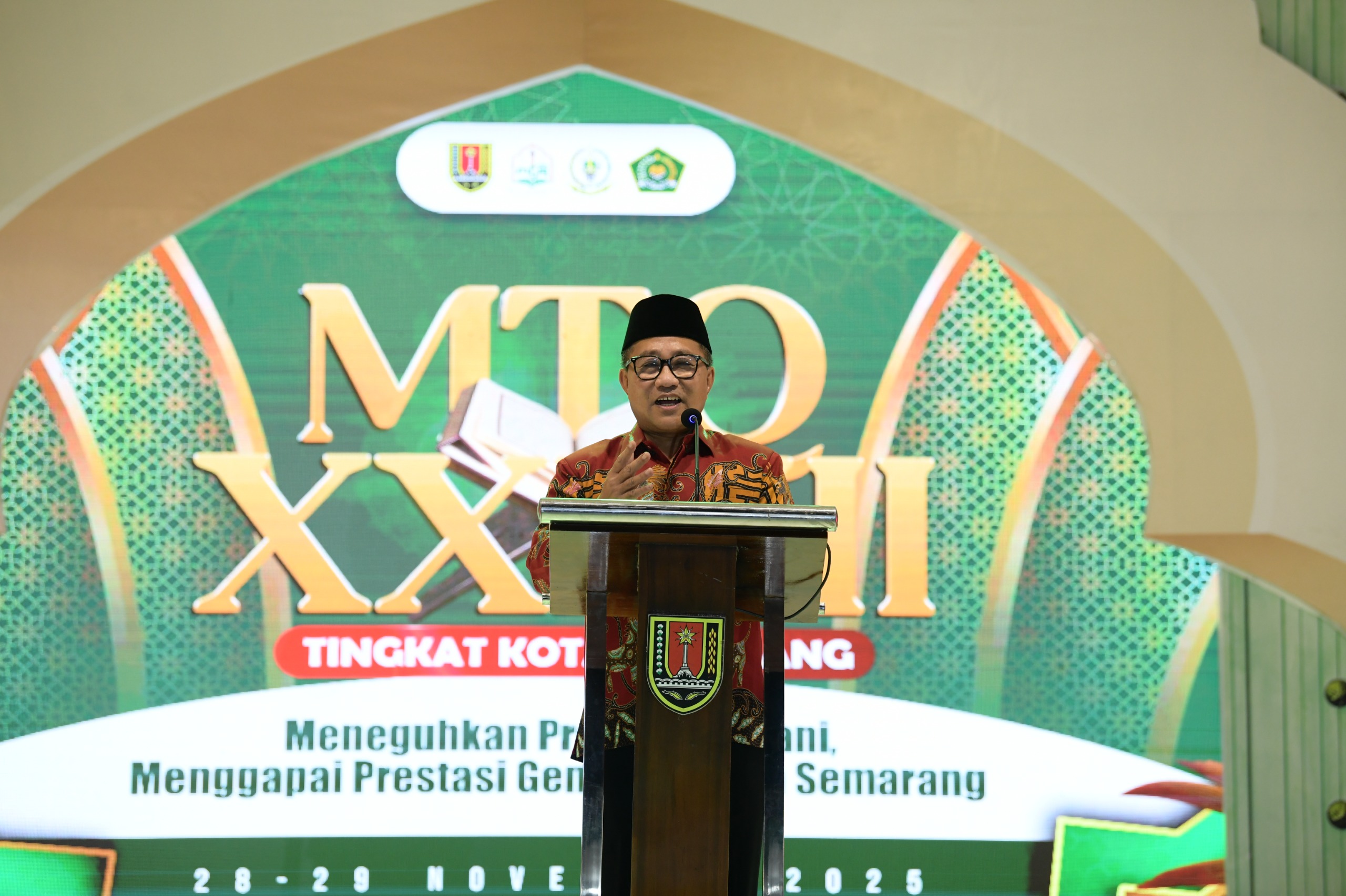 Kota Semarang jadi tuan rumah MTQ Nasional XXXI (foto: Pemkot Semarang)