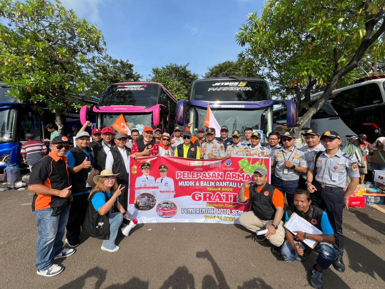 Pemerintah Kota Semarang kembali memfasilitasi program Mudik dan Balik Rantau Gratis 2026 (foto: Pemkot Semarang)